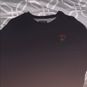 Men’s Casual Rose Tee